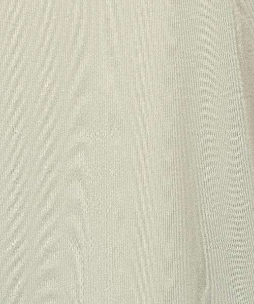 mysty woman（ミスティウーマン）の「ビジューロゴTシャツ　109869（Tシャツ/カットソー・レディース・ライトグリーン/オフホワイト/ブラック・FREE）」の17枚目の写真