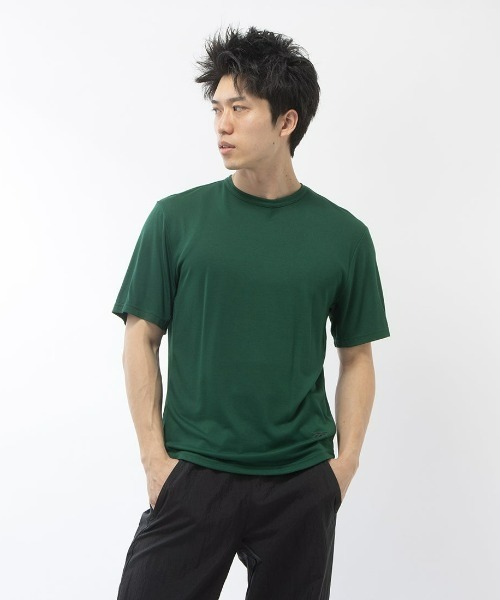 Reebok(リーボック)の「チル Tシャツ / RBK-CHILL+ SS TEE(Tシャツ/カットソー・メンズ・ブラック/ライトグレー/ダークグリーン・LARGE/MEDIUM/SMALL/XX-LARGE/X-LARGE)」の3枚目の写真