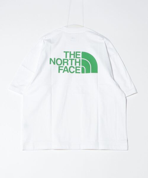 THE NORTH FACE（ザノースフェイス）の「THE NORTH FACE/ザ・ノース・フェイス  S/S SIMPLE COLOR SCHEME TEE 半袖Tシャツ オーバーサイズ バックプリント NT32434（Tシャツ/カットソー・メンズ・ホワイト/ストーン/ブラック・S/M/L/XL）」の10枚目の写真