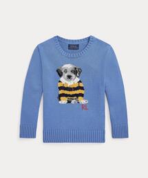 POLO RALPH LAUREN CHILDRENSWEAR | ドッグインターシャ コットン セーター(ニット/セーター)