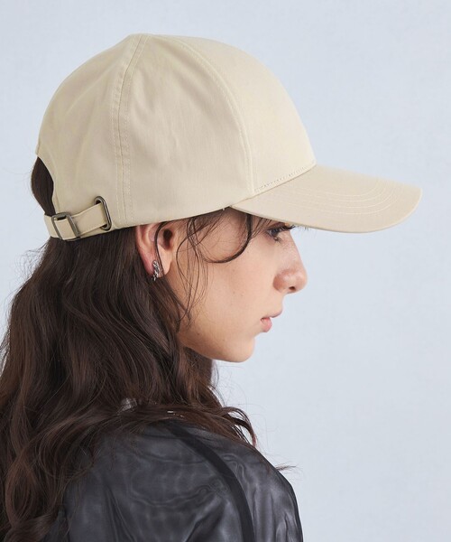 green label relaxing（グリーンレーベルリラクシング）の「タスランバイザー キャップ - UVケア・ハンドウォッシュ -（キャップ・レディース・ダークグレー/ベージュ/ブラック/ネイビー/モカ・FREE）」の9枚目の写真