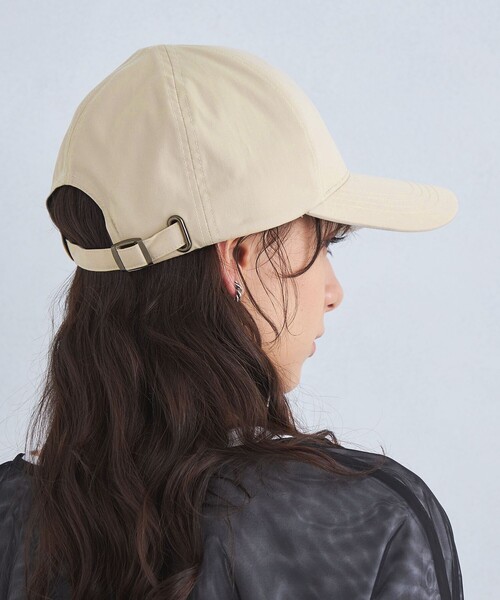 green label relaxing（グリーンレーベルリラクシング）の「タスランバイザー キャップ - UVケア・ハンドウォッシュ -（キャップ・レディース・ダークグレー/ベージュ/ブラック/ネイビー/モカ・FREE）」の10枚目の写真