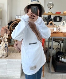 ワッペンプリントTシャツ