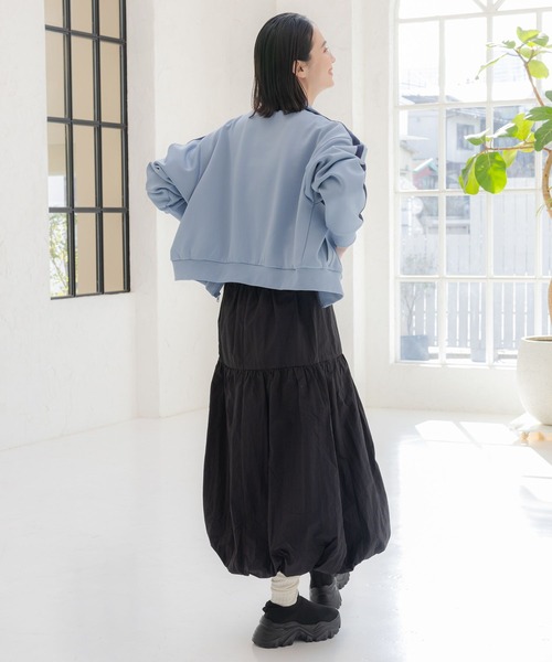 LAKOLE(ラコレ)の「カラーブロックトラックジャケット / 104196(ブルゾン・レディース・ネイビー/サックスブルー/アイボリー・SMALL/MEDIUM)」の16枚目の写真