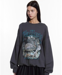 A‘gem 9 | A'GEM/9 × .kom『FALLETT/ファレット』SERENGETI SWEATSHIRT/セレンゲティ スウェットシャツ(スウェット)