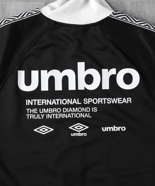 UMBRO（アンブロ）の「【UMBRO】トラックジャケット（ブルゾン・メンズ・ブラック/ホワイト・M/L/XL）」の18枚目の写真