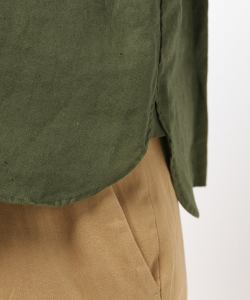 SHIPS for women（シップスフォーウィメン）の「SHIPS Days: ノースリーブ ブラウス（オリーブ）（シャツ/ブラウス・レディース・オリーブ・S～Ｍ/M～Ｌ）」の5枚目の写真