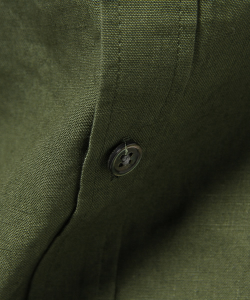 SHIPS for women（シップスフォーウィメン）の「SHIPS Days: ノースリーブ ブラウス（オリーブ）（シャツ/ブラウス・レディース・オリーブ・S～Ｍ/M～Ｌ）」の7枚目の写真