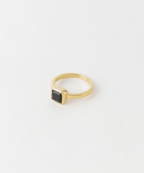 URBAN RESEARCH（アーバンリサーチ）の「decor『デコール』　石のリング オニキス（リング・レディース・ゴールド/シルバー・13/11）」の19枚目の写真