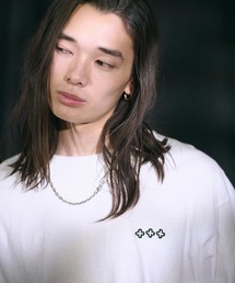 mlt4662- One Point Logo Embroidered LS Tee ロンT