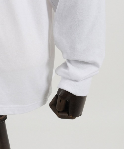 THEOREM（セオレム）の「mlt4662- One Point Logo Embroidered LS Tee ロンT（Tシャツ/カットソー・メンズ・ホワイト×グリーン/ホワイト×ブラック/ホワイト系その他/ホワイト×ブラウン・S/M/L/XL/XS/XXL）」の19枚目の写真