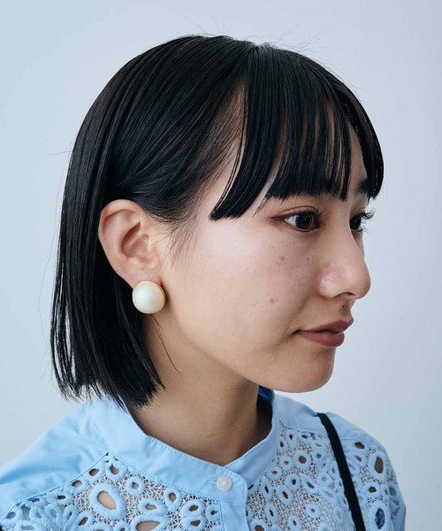 MEDE19F（メデジュウキュウ）の「ＭＥＤＥ１９Ｆ　Ｂｏｕｔｉｑｕｅ　８８８さんコラボ　パール遣いの２ウェイイヤリング（イヤリング・レディース・ゴールド系その他・ONE SIZE）」の9枚目の写真