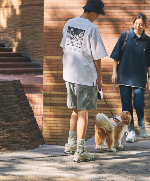 THE CRAFT CREW PRODUCTS(ザクラフトクループロダクツ)の「水陸両用 ナイロンウェービングベルトガーデニングクライミングショートパンツ / 接触冷感・速乾・UVカット【THE CRAFT CREW PRODUCTS】(水着・メンズ・ベージュ/チャコール/カーキ/グレー/ネイビー/ブラック・L/M/S)」の7枚目の写真