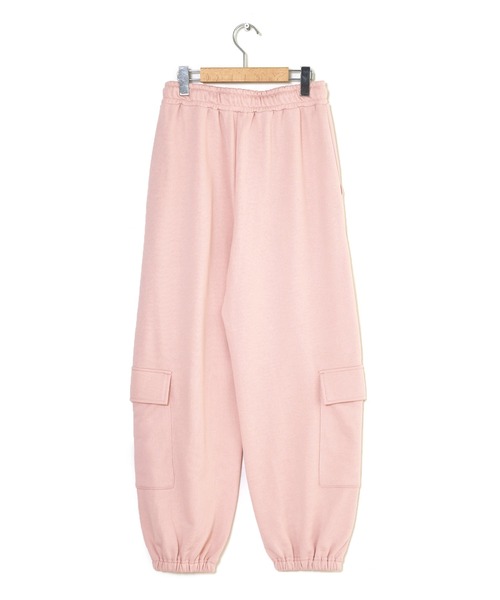Alley by w closet（アリーバイダブルクローゼット）の「【Alley】裏毛カーゴパンツ（スウェットパンツ・レディース・オフホワイト/ピンク系その他/グレー・FREE）」の13枚目の写真