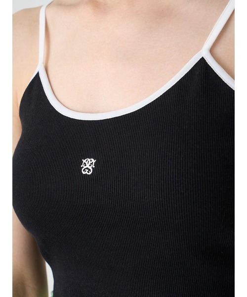 SNIDEL（スナイデル）の「【SNIDEL|NEW ERA】バイカラーキャミソール（キャミソール・レディース・アイボリー/ブラック/ライトブルー・S/M）」の13枚目の写真