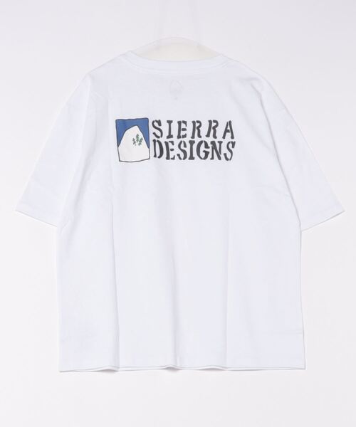 SIERRA DESIGNS(シェラデザイン)の「【SIERRA DESIGNS】グラフィックプリントTシャツ(Tシャツ/カットソー・メンズ・ホワイト/ネイビー/ブラック・M/L/XL)」の4枚目の写真