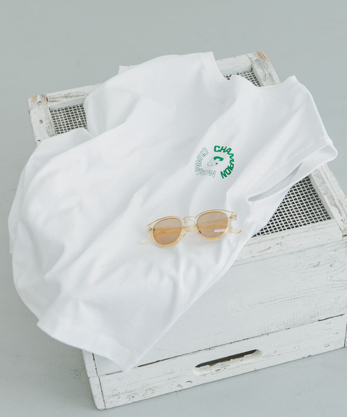Champion（チャンピオン）の「Champion　SLEEVELESS SHIRTS（Tシャツ/カットソー・レディース・グレー/ライトブルー/ネイビー/ホワイト・LARGE）」の2枚目の写真