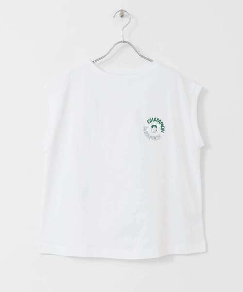 Champion（チャンピオン）の「Champion　SLEEVELESS SHIRTS（Tシャツ/カットソー・レディース・グレー/ライトブルー/ネイビー/ホワイト・LARGE）」の13枚目の写真