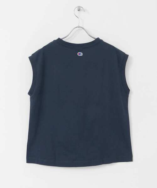 Champion（チャンピオン）の「Champion　SLEEVELESS SHIRTS（Tシャツ/カットソー・レディース・グレー/ライトブルー/ネイビー/ホワイト・LARGE）」の18枚目の写真