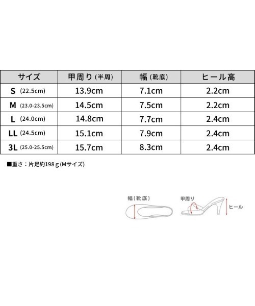SESTO(セスト)の「ストレッチフィットサンダル(サンダル・レディース・ブラック/アイボリー・S/M/L/LL/3L)」の3枚目の写真