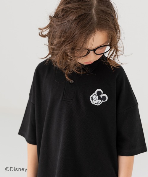 ふらころミッキーマウス V TWELVE シャツ V12 - 【25SS】 SM MOCK / ミッキーマウス モックネックTシャツ