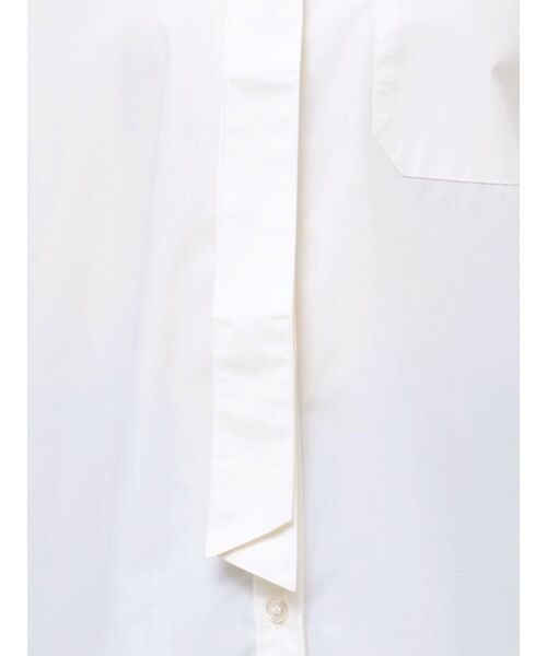 LAGUNAMOON（ラグナムーン）の「タイセットミニシャツワンピース（シャツワンピース・レディース・ホワイト/ブルー・FREE）」の3枚目の写真