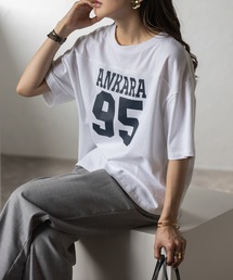 切替ステッチナンバリングTシャツ