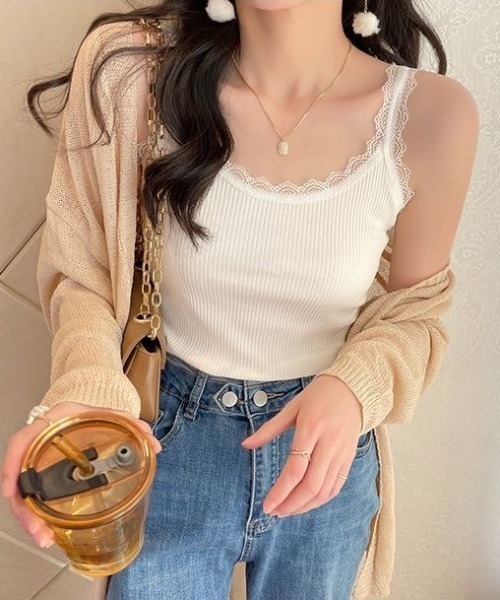 Achic(アシック)の「キャミソール 汗取りインナー(キャミソール・レディース・ホワイト/ブラック/ホワイト系その他/グレー・M)」の9枚目の写真