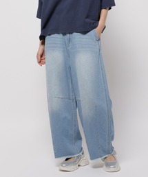 niko and... | デニムコクーンバレルパンツ(デニムパンツ)