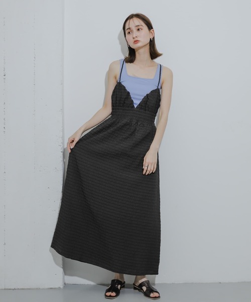 セール】チェックキャミワンピース（ワンピース）｜SENSE OF PLACE by