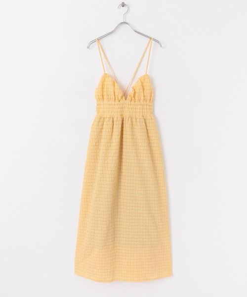 セール】チェックキャミワンピース（ワンピース）｜SENSE OF PLACE by