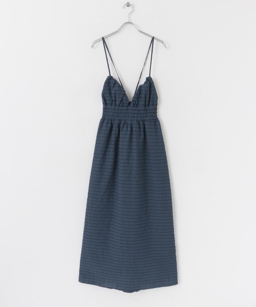 SENSE OF PLACE by URBAN RESEARCH（センスオブプレイスバイアーバンリサーチ）の「チェックキャミワンピース（ワンピース・レディース・ブラック/オレンジ/ネイビー・ONE/S）」の15枚目の写真