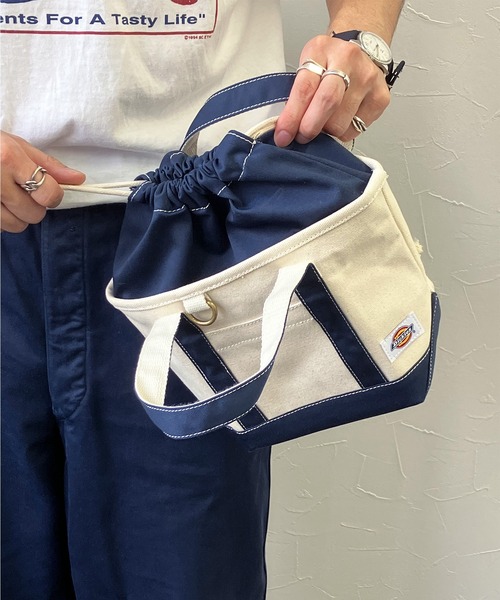 Dickies（ディッキーズ）の「【Dickies】AUTHENTIC CANVAS TOTE XS / ディッキーズ ロゴ キャンバス トートバッグ（トートバッグ・メンズ・ブラック/ベージュ/ネイビー・FREE）」の13枚目の写真