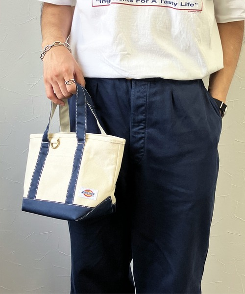 Dickies（ディッキーズ）の「【Dickies】AUTHENTIC CANVAS TOTE XS / ディッキーズ ロゴ キャンバス トートバッグ（トートバッグ・メンズ・ブラック/ベージュ/ネイビー・FREE）」の11枚目の写真