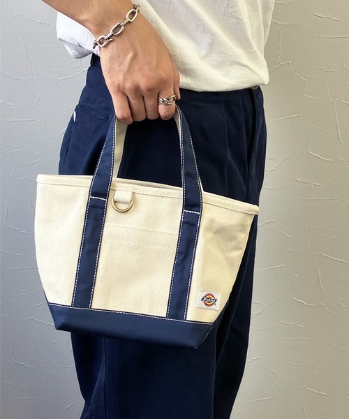 Dickies（ディッキーズ）の「【Dickies】AUTHENTIC CANVAS TOTE XS / ディッキーズ ロゴ キャンバス トートバッグ（トートバッグ・メンズ・ブラック/ベージュ/ネイビー・FREE）」の12枚目の写真