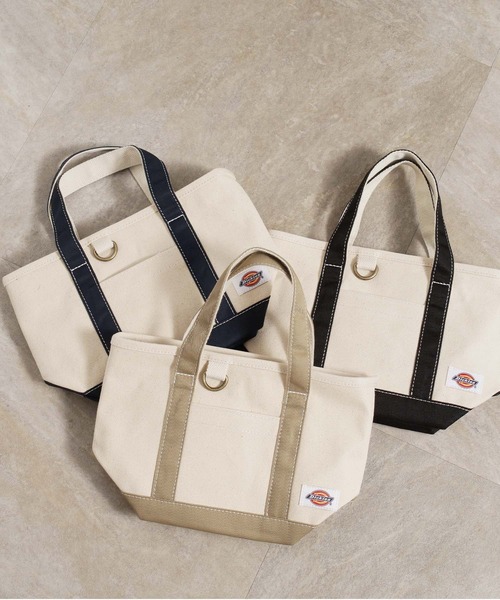 Dickies（ディッキーズ）の「【Dickies】AUTHENTIC CANVAS TOTE XS / ディッキーズ ロゴ キャンバス トートバッグ（トートバッグ・メンズ・ブラック/ベージュ/ネイビー・FREE）」の14枚目の写真
