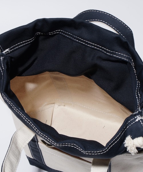 Dickies（ディッキーズ）の「【Dickies】AUTHENTIC CANVAS TOTE XS / ディッキーズ ロゴ キャンバス トートバッグ（トートバッグ・メンズ・ブラック/ベージュ/ネイビー・FREE）」の7枚目の写真