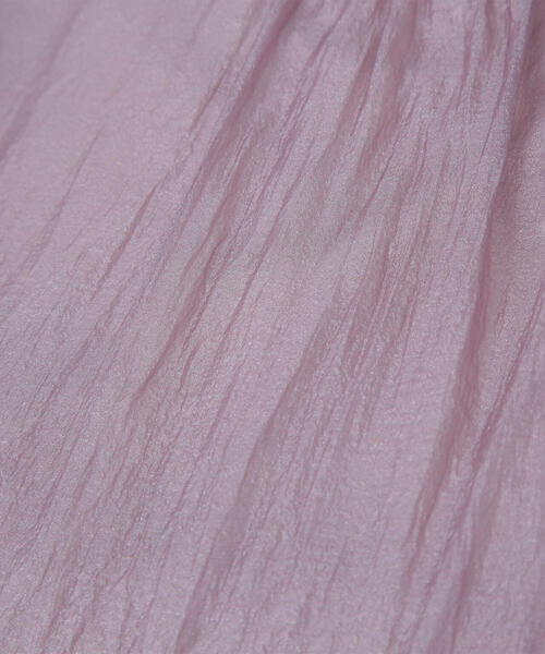 NATURAL BEAUTY BASIC（ナチュラルビューティーベーシック）の「2wayワッシャーシアーリボンブラウス（シャツ/ブラウス・レディース・ブラック/グレー/ピンク・MEDIUM/SMALL）」の18枚目の写真