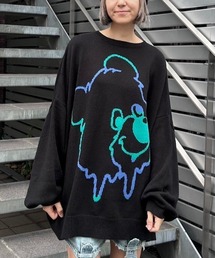 Candy Stripper | MELTY BEAR BORDER ニット(ニット/セーター)