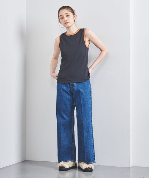 UNITED ARROWS ノースリーブネイビー/水色 UNITED ARROWS ノースリーブネイビー/水色 2025年最新】UNITED