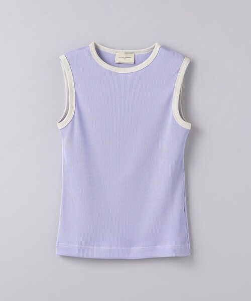 UNITED ARROWS ノースリーブネイビー/水色 UNITED ARROWS ノースリーブネイビー/水色 トップス（ブルー
