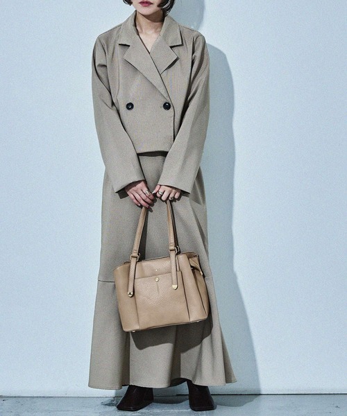 【セール】【HUNDRED】 3層切り替えデザインハンドバッグ 2wayショルダーバッグ レディース（ハンドバッグ）｜HUNDRED（ハンドレッド）