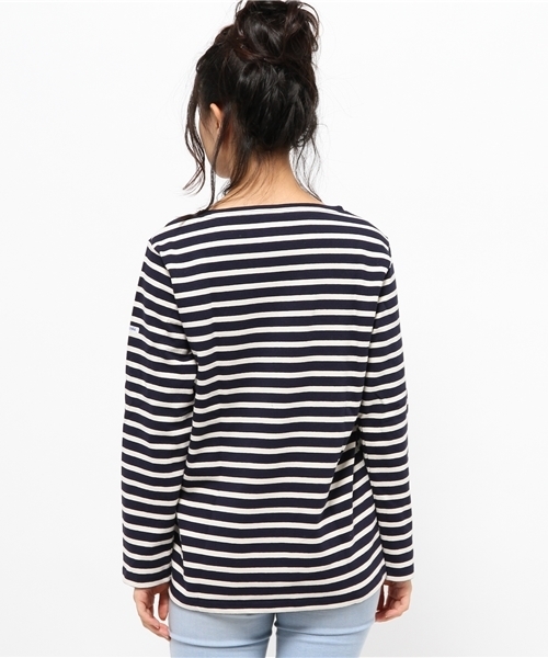 ORCIVAL（オーシバル）の「【ORCIVAL】オーシバルコットンロード（Tシャツ/カットソー・レディース・ホワイト/ネイビー/レッド/ベージュ・SMALL/MEDIUM）」の8枚目の写真