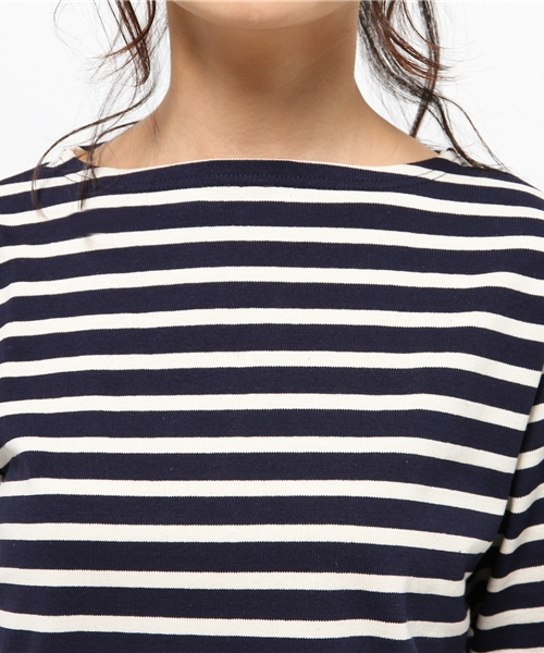 ORCIVAL（オーシバル）の「【ORCIVAL】オーシバルコットンロード（Tシャツ/カットソー・レディース・ホワイト/ネイビー/レッド/ベージュ・SMALL/MEDIUM）」の9枚目の写真