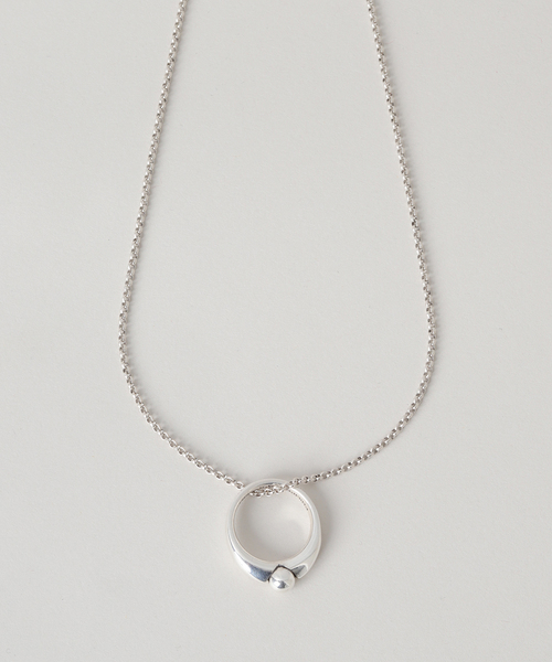 【セール】別注【PHILIPPE AUDIBERT】MESA RINGN N/L(ネックレス)|PHILIPPE AUDIBERT(フィリップ オーディベール) 【セール】別注【PHILIPPE AUDIBERT】MESA RINGN N/L(ネックレス)|PHILIPPE AUDIBERT(フィリップ オーディベール)