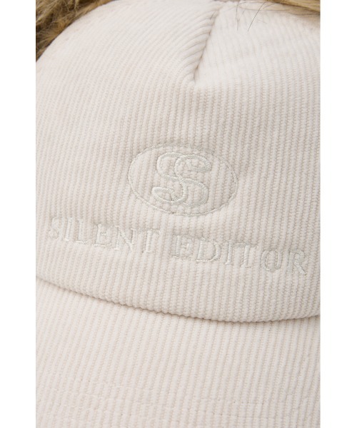 SLY（スライ）の「S LOGO EARMUFF CAP エス ロゴ イヤーマフ キャップ（キャップ・レディース・ブラック/オフホワイト・FREE）」の12枚目の写真