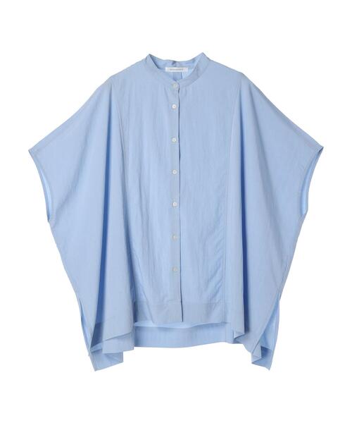 AMERICAN HOLIC(アメリカンホリック)の「接触冷感ポンチョフレンチスリーブシャツ(シャツ/ブラウス・レディース・オフホワイト/ネイビー/サックスブルー・FREE)」の18枚目の写真