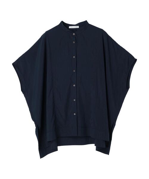 AMERICAN HOLIC(アメリカンホリック)の「接触冷感ポンチョフレンチスリーブシャツ(シャツ/ブラウス・レディース・オフホワイト/ネイビー/サックスブルー・FREE)」の7枚目の写真