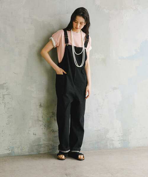 URBAN RESEARCH DOORS（アーバンリサーチドアーズ）の「インドオーガニックコットンTシャツ（Tシャツ/カットソー・レディース・ライトグレー/ホワイト/ピンク/ネイビー・MEDIUM）」の4枚目の写真