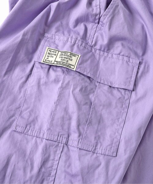 BREEZE（ブリーズ）の「ルーズカーゴパンツ（カーゴパンツ・キッズ・アイボリー/カーキ/ベージュ/チャコール/ラベンダー・80/90/100/110/120/130/140/150）」の15枚目の写真